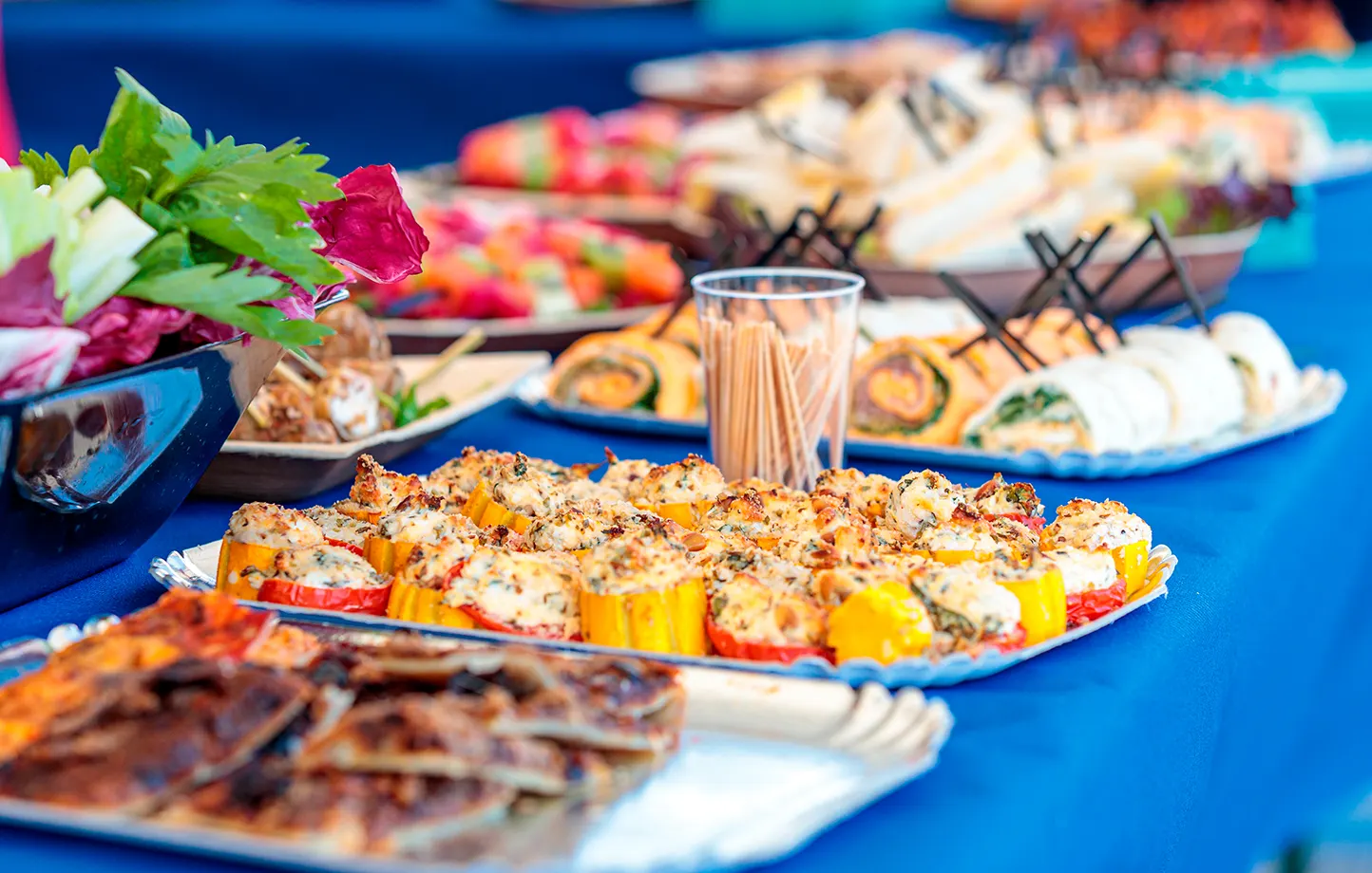 Buffet mit Fingerfood